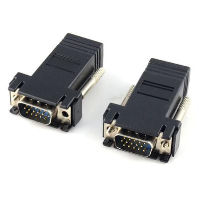 Extender Vga Rgb Hdb samec na Lan Cat5 Cat6 Rj45 síťový kabel samičí adaptér
