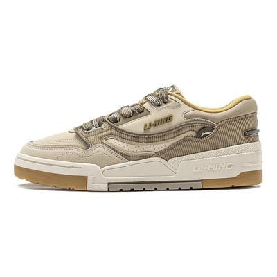 Li Ning 001 BTC Skateboard Shoes Men's Low Top Earth Tone AGCU031-1