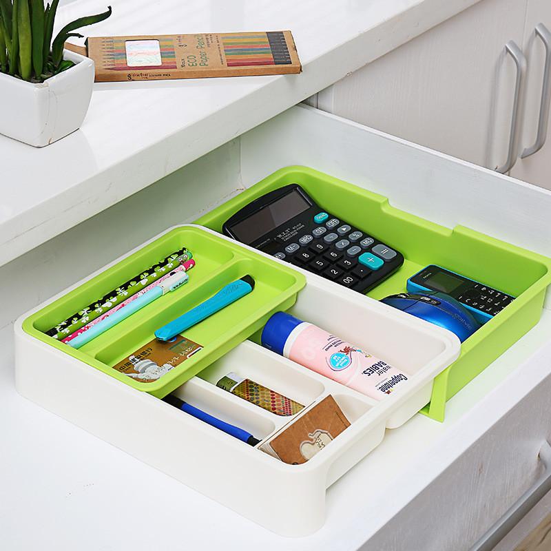 Plastic Drawer Storage Box With Dividers For Bedroom And Kitchen Organization