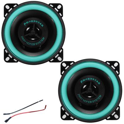 [Recommended by a Class 1 Automotive Mechanic] Micoi 10cm Car Speakers, Car Audio Subwoofer, 150W, Two 4-inch Speakers, with Wiring