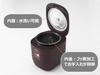 Kozumi Rice Cooker Small Rice Cooker with Brown Mini, Timer, (0.5-1.5 Cups), KSC-1512/T