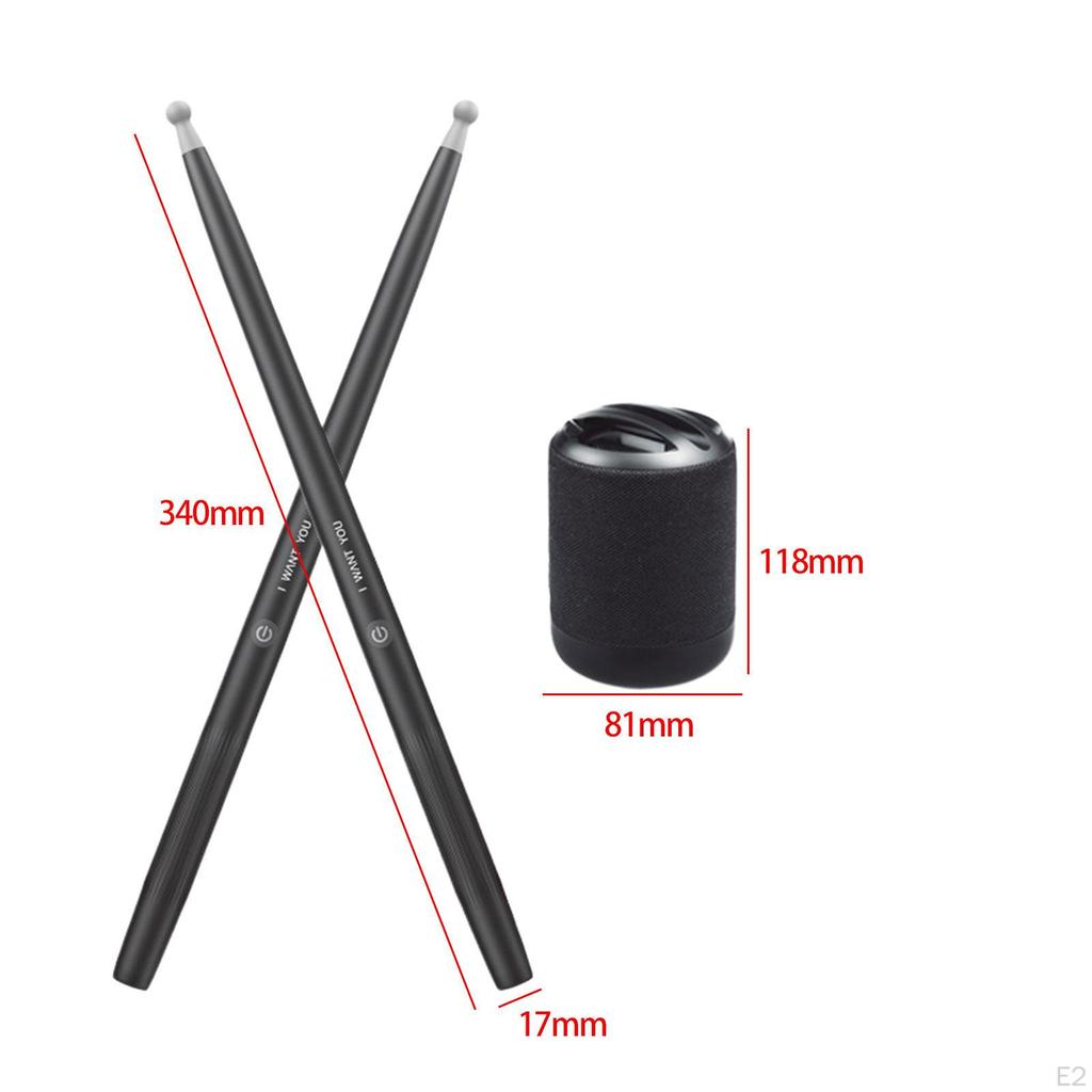 Air Electronic Drum Set Lightweight with Drumsticks