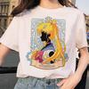 Sailor Moon 90S Divertente T Shirt Harajuku Vestiti Tshirt Estetica Gatto Anime Donna Carina Donna T