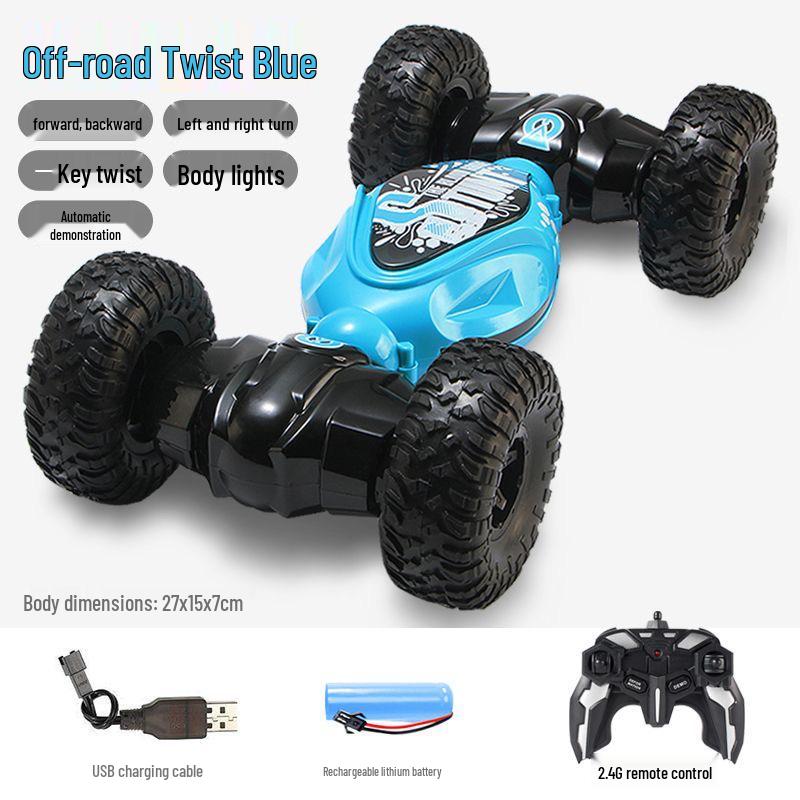 Rechargeable Gesture Sensing Transforming Car - Remote Control Off-Road Drift Toy for Kids