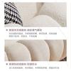 Pumpkin-Style Sofa,Modern Living Room Lounge Sofa for Small Apartments,Salon Reception Seating,Comfortable Soft Cushion Home