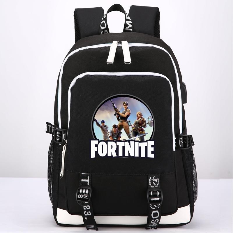 Game Fortnite Ps4 Backpack Book Bag Anime Shoulder Bags Men Women Bags Travel