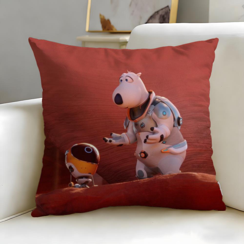 classic cartoon character Backkom Cushion Cover Soft & Easy-Wash Pillow Case – Versatile for Couch, Bed, Travel and Office