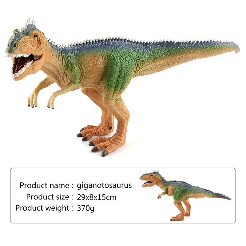 

English Detail Map Dinosaur World Figure Model Toy Pentacrosaurus Tyrannosaurus Ornament Doll