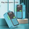 Mini Pocket FM Radio High Sensitivity Digital Radios Receiver Wireless Bluetooth-compatible Speaker with LED Display