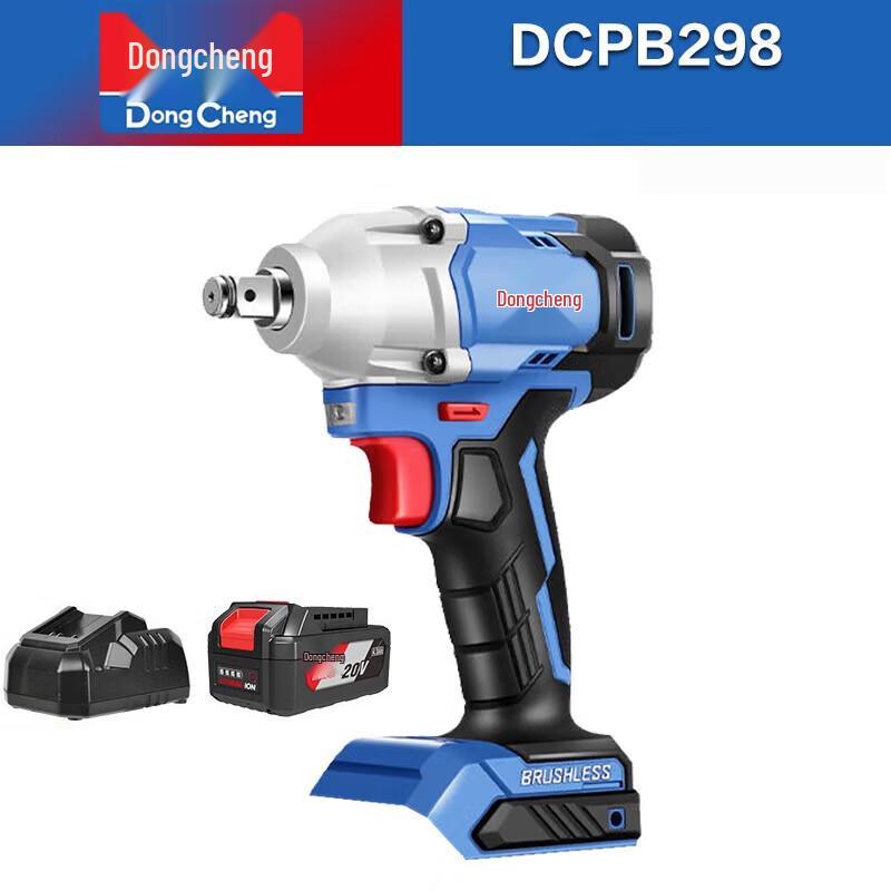 Dongcheng Akumulatorowy Klucz Udarowy Bezszczotkowy wtyczka CN (adapter w zestawie)