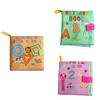 Wholesale Baby Cognitive Cloth Book Educational Early Learning Tear-resistant English Forest Ocean Animal Hand Book