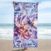 Angewomon Print Beach Towel, Large Soft Quick Dry Towel for Beach Camping Swimming