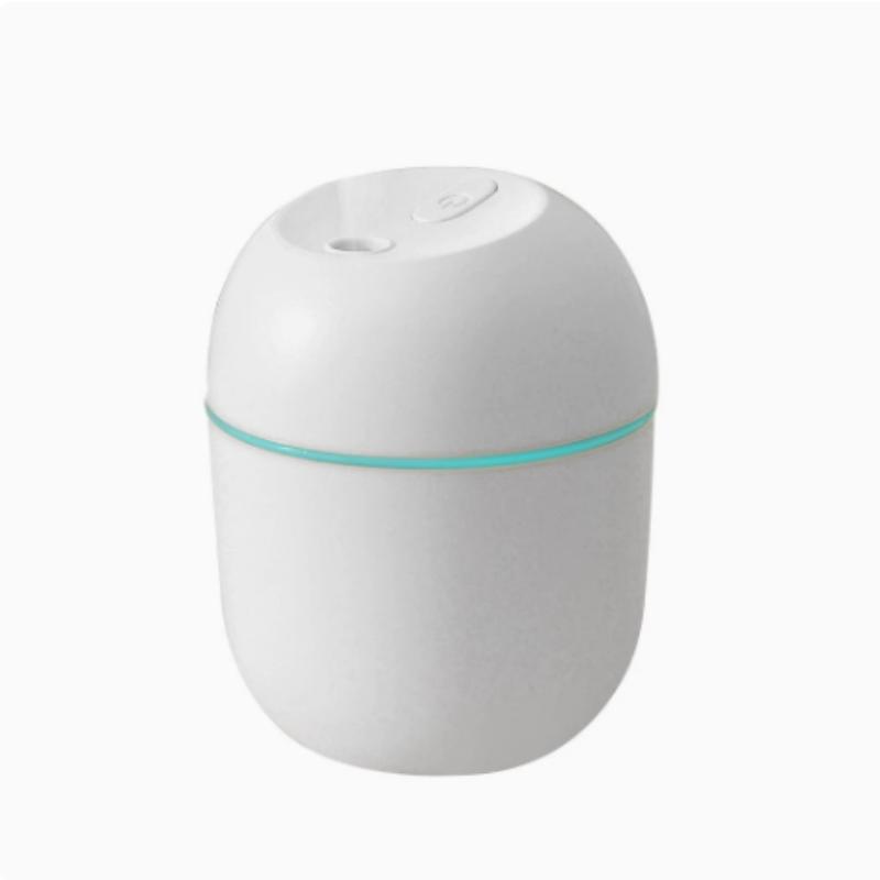 Portable Mini Air Humidifier 250ML USB Essential Oil Diffuser Quiet Mist Sprayer for Home Car Travel Use