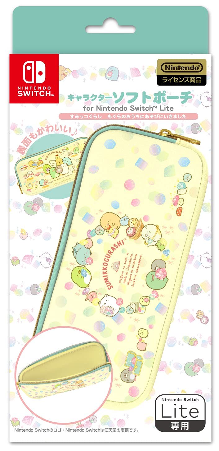 

licensed Character soft pouch for Nintendo Switch Lite for Nintendo SWITCH Lite Gurashi went to play in the Switch [Nintendo product] Sumikko (I