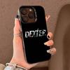 Dexter Morgan Phone Case For IPhone 17 16 15 14 13 12 11 Pro Max Plus Color Silver Cover