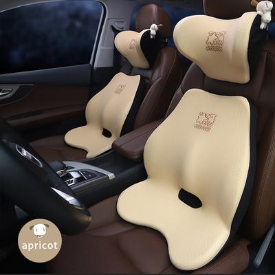 Qualität Auto Kopfstütze Nackenstütze Sitz Atmungsaktive Schutz Lenden Kissen Auto Speicher Baumwolle Schutz Kissen Auto Hals Kissen