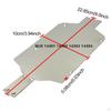 RC Chassis Upgrade Parts CNC Machined Heavy Duty Modification Stainless Steel for 1/14 14304
