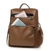 Vintage PU Backpack Women's Multi-functional Shoulder Bag