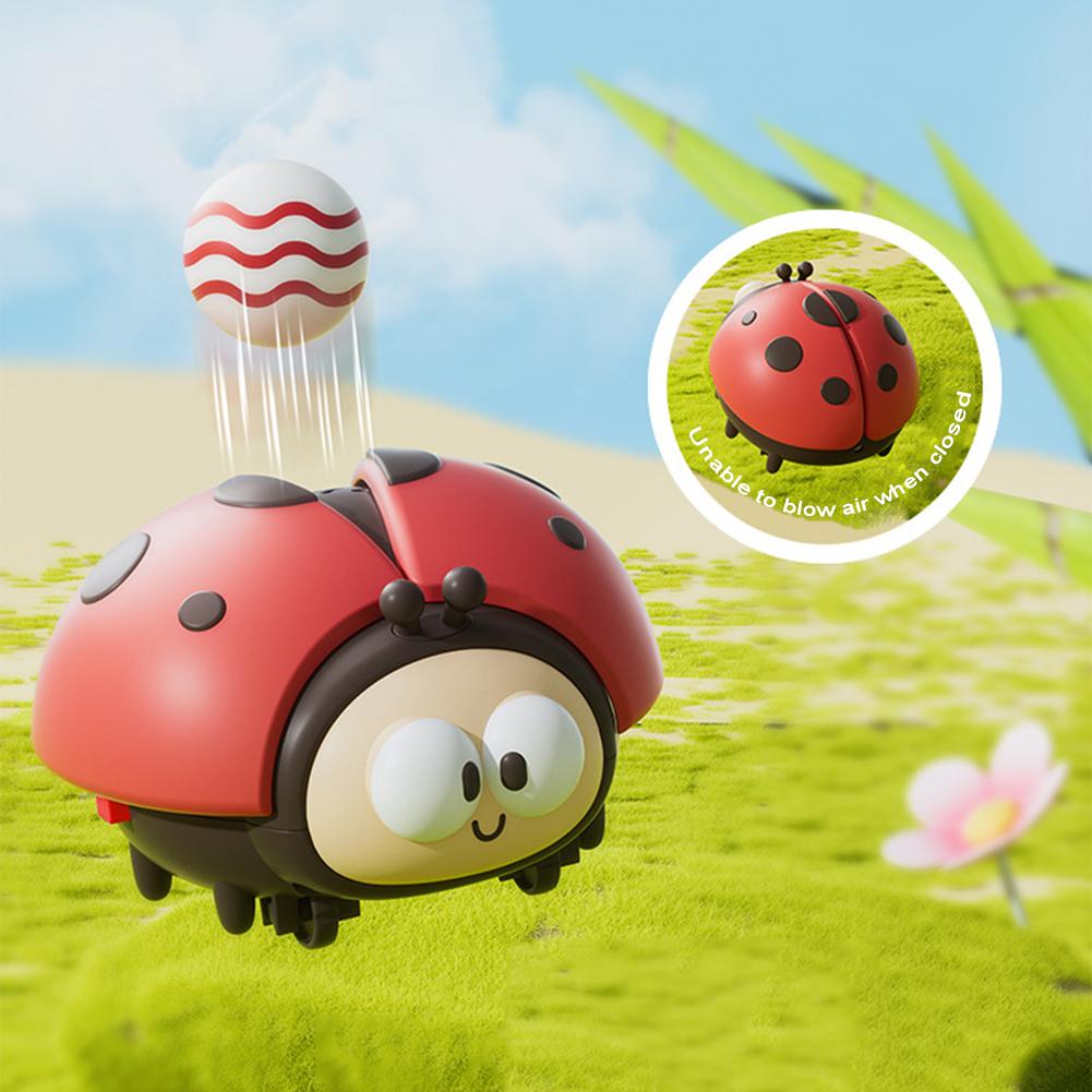 Funny Ladybug Floating Ball Cute Crab Whale Floating Ball Electric Toys Early Education Focus Training Game Toys for Boys Girls