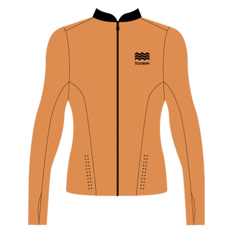 TOSWIM Men s Long-Sleeve Rash Guard Swim Top XL