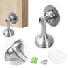 Magnetic Door Stopper Keep Door Open Stainless Steel Door Holder No Drilling Door Catch Anti-Rust for Various Door Types