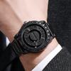 Magnetic Ball Rotating Creative Design Quartz Watch Roman Fashion Cool Simple Waterproof Men's Watch