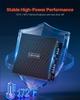 Car Audio Amplifier, 2-Channel Bridgeable Car Amplifier, Full-Range Class AB Stereo Amp, Max. 2 x 300W at 4 Ohms / 2 x 600W at 2 Ohms, High Output,