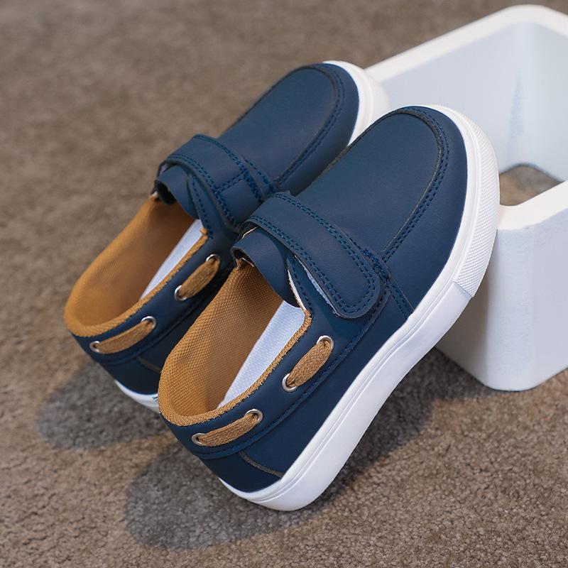 Toddler Boys Fashion Versatile Sneakers New Spring Kids School Loafers Soft Sole Slip-on Comfort Outdoor Kids Play Footwear
