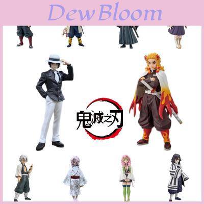 Anime Demon Slayer Figures Set Tanjiro Zenitsu Inosuke Nezuko Butterfly Shinobu Perfect Gift