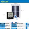 Projecteur LED Solaire Extérieur Junyong