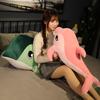 New Huggable Super Soft Dolphin Plush Toy Stuffed Sea Fish Doll Pillow Back Cushion Gift For Kid and Girlfriend Room Decoration