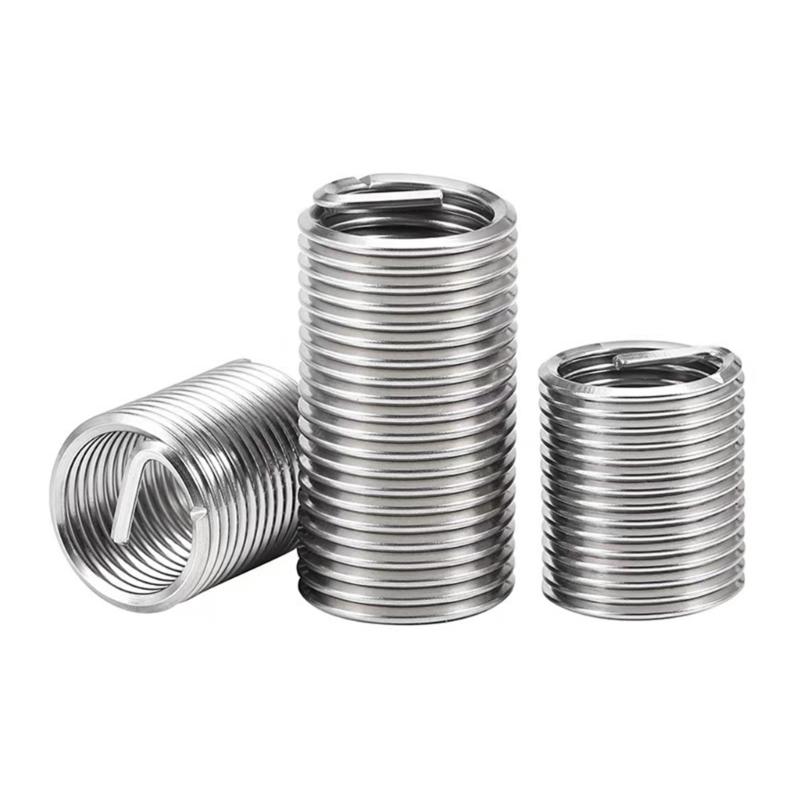 60PCS 3mm-12mm Stainless Steel Wire Screw Insert For Bolted Connections Vibration Resistant Wear Resistant Fasteners