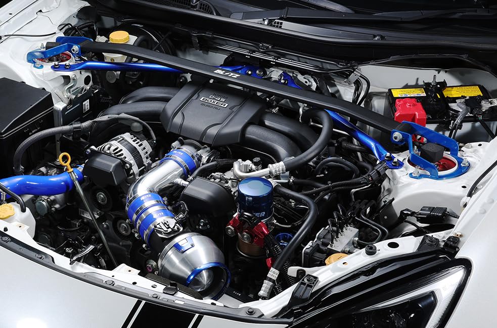 BLITZ Truss Compatible with and ZD8 Bar, Blue! 86, GR86, ZN6, ZN8, BRZ, ZC6, (Product Code 95800)