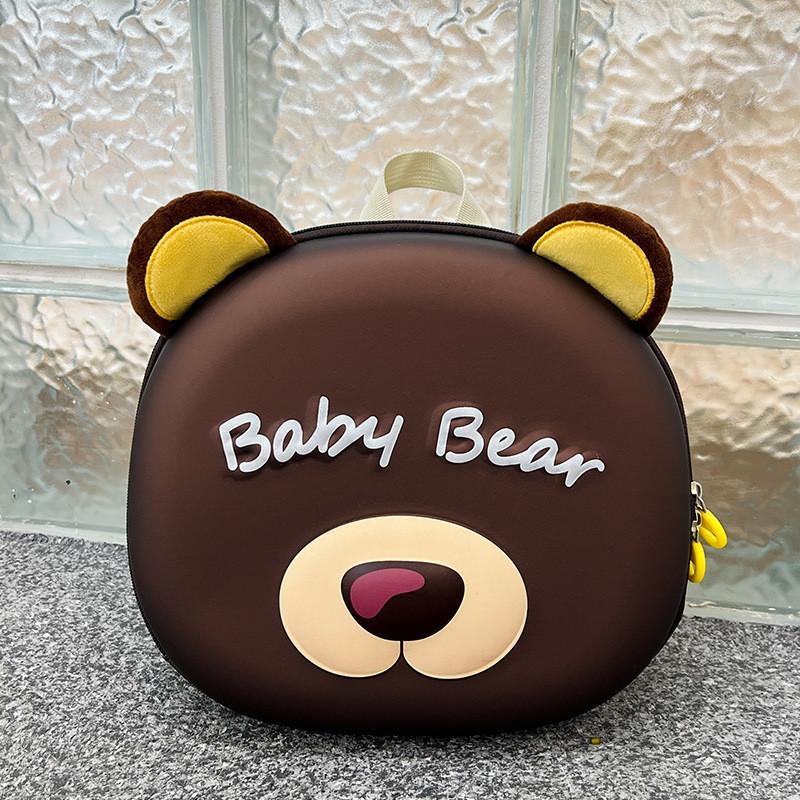 Backpack Eggshell Eva Appearance Design Of Little Bear For School And Daily Use