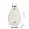 Tennis Racquet Crossbody Bag Waterproof Pickleball Paddles Shoulder Bag Zipper Closure for Pickleball Tennis Badminton
