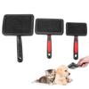 3-teiliges tragbares Katzen- und Hundepflegebürsten-Set für Haustiere, Katzenpflege, Massagekamm, Zubehör
