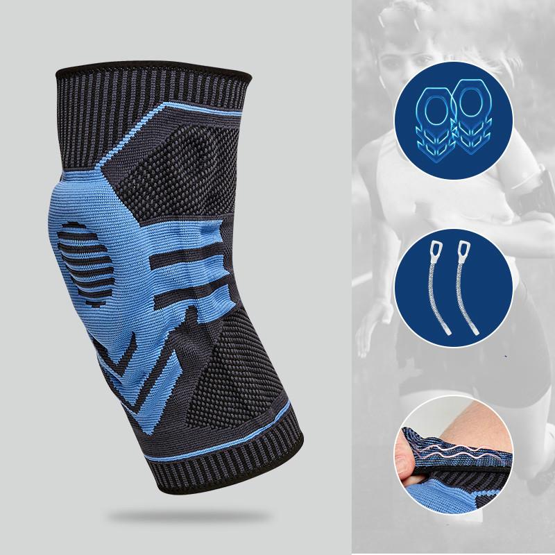 

Knee Pads Brace Support With Side Stabilizers Patella Gel Knee Compression Sleeve For Knee Pain Meniscus Tear Injury Recovery XXL
