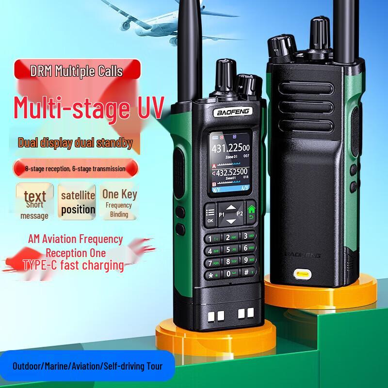 

Baofeng DM-32UV Digital/Analog GPS Dual-Band Walkie-Talkie (CN version)