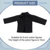 1/12 Action Figure Clothes Doll Clothing Collectible Fashion Costume Accessory Model for 6 inch Male