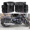 ZSADZS Waterproof Saddle Bags for Set of Large Capacity Side Motorcycle Tool Suitable for Motorcycles, 2, Bags, Black, Bags, Honda, Suzuki, Davidson,