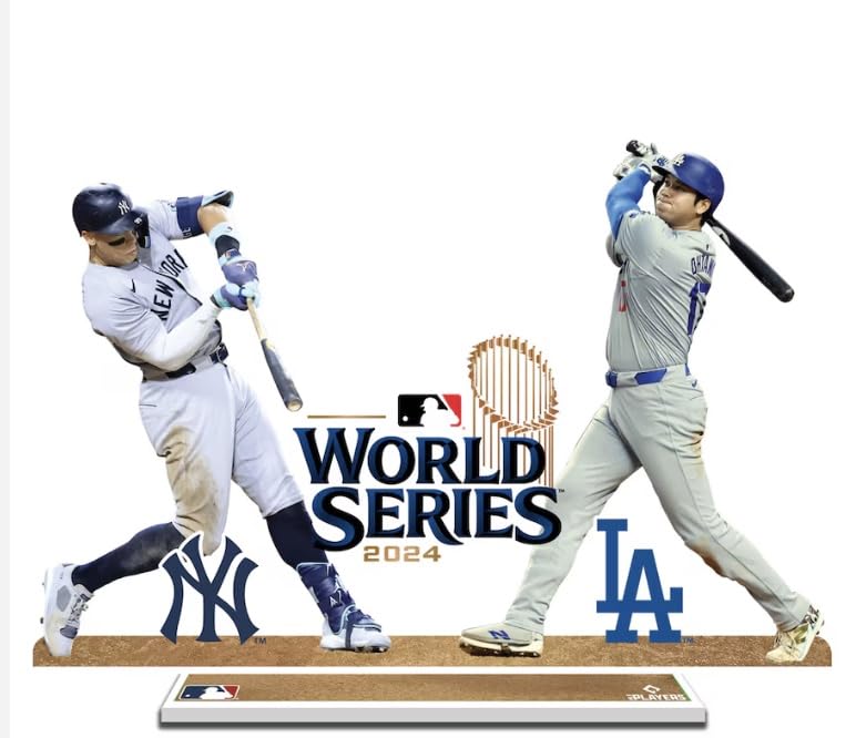 

Shohei Otani Aaron Judge 2024 World Series Player Stand Официальные товары MLB [Параллельный импорт]