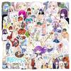 50 Sheets of New Anime Frieren Stickers - Waterproof Graffiti Journal Decor