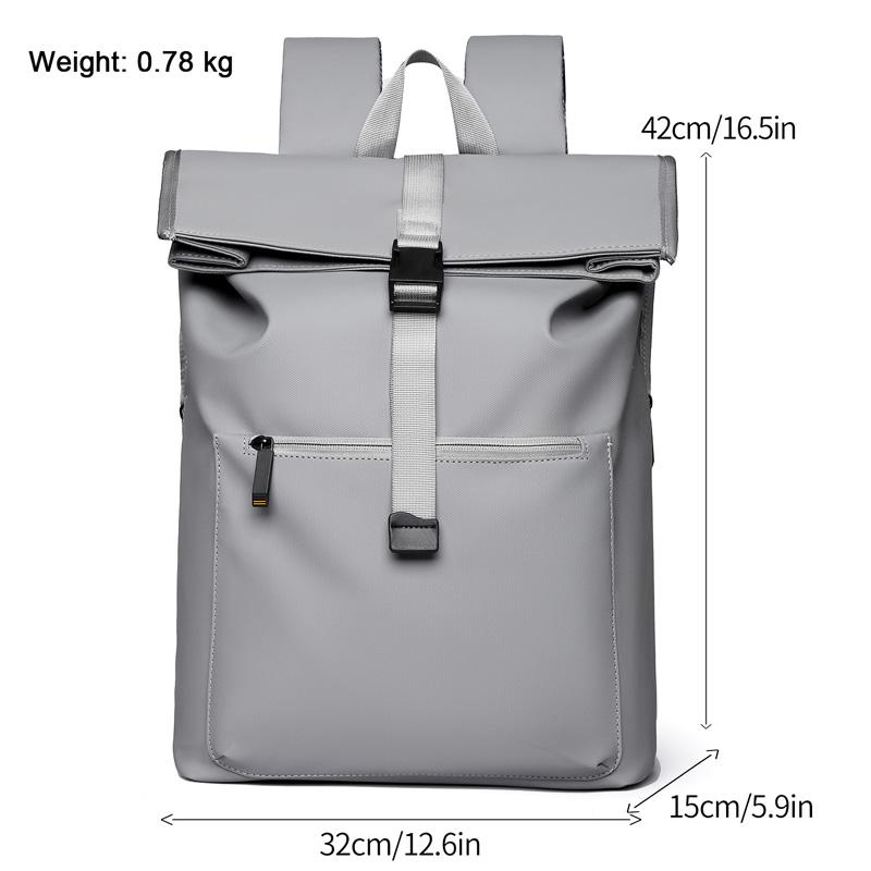 New Men's Fashionable Business Backpack with Large Capacity and Durability, Oxford Minimalist Casual Backpack, Student Backpack