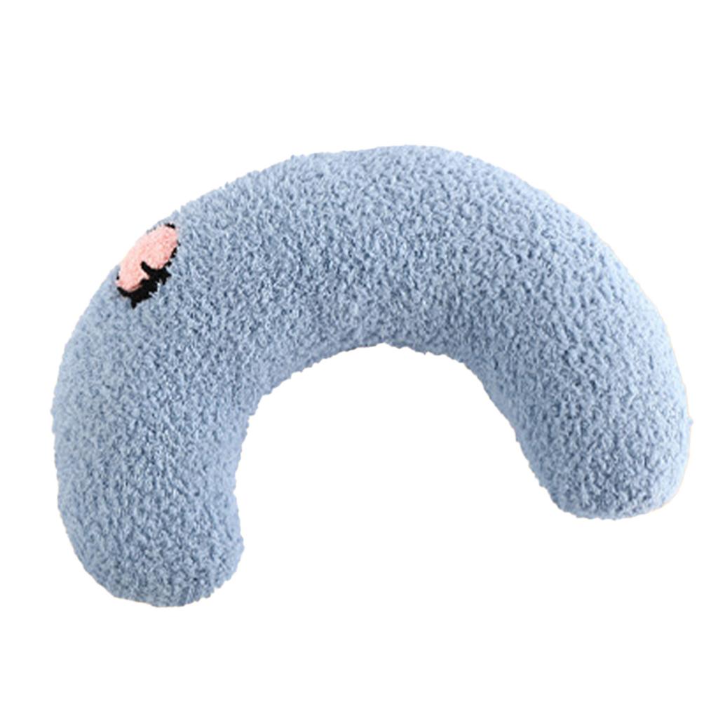 Hundehalskissen Multifunktional Weich Bequem Sicher U-förmiges Haustierkissen für Haustierhalswirbel Schlafen Verbessern