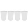 4PCS Imitation Ceramic Water Cup Drinking Mug for   Home Bar Restaurant Supplies
