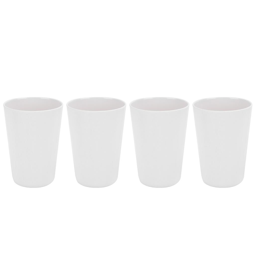 4PCS Imitation Ceramic Water Cup Drinking Mug for   Home Bar Restaurant Supplies
