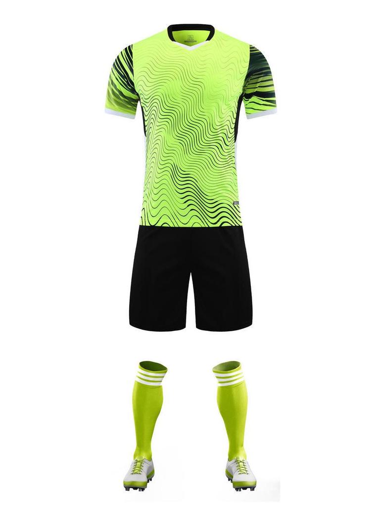Adult & Youth Football Training Jersey Set for Team Competitions
