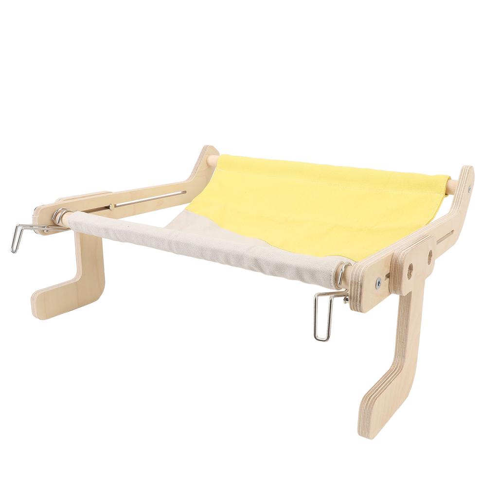 Cat Window Perch Wooden Hanging Window Cat Hammock Sturdy Frame Cat Sleeping Bed Seat Shelves for