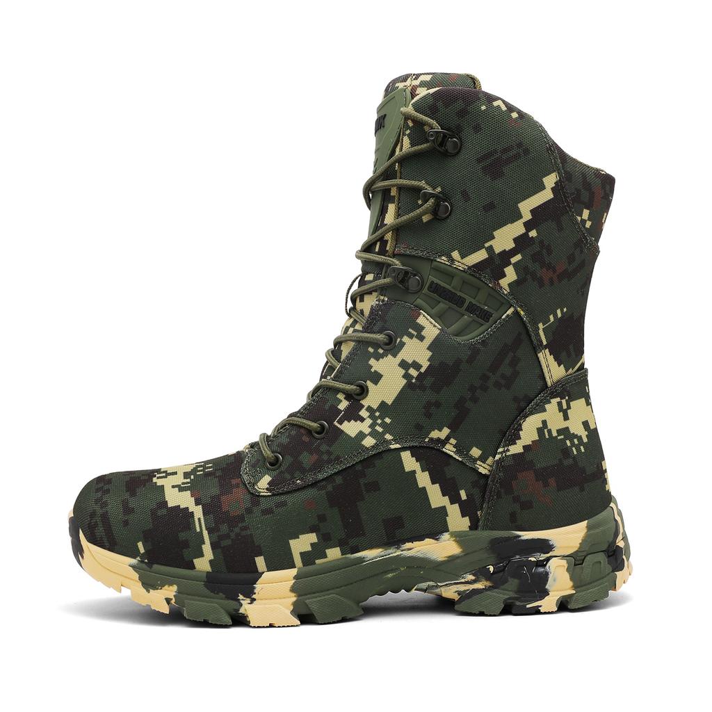 New Men Tactical Boot Combat Anti-Slip Brand Unisex Breathable Special Force Size Plus Army Boots Male Military Motorcycle Shoe