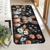 1 Stück Anti-Ermüdungs-Küchenteppiche, Osterhase-Ei-Druck Wasserdicht Rutschfest Dick Gepolsterte Küchenmatte Schwerlast-Komfort-Stehmatte für Küche